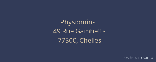 Physiomins
