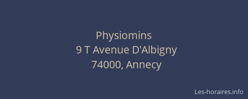 Physiomins
