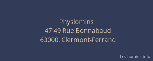 Physiomins
