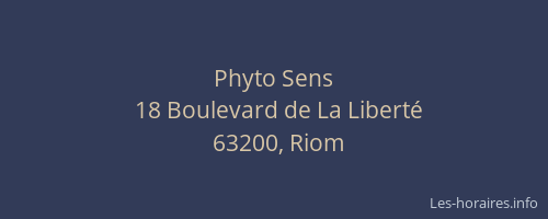 Phyto Sens