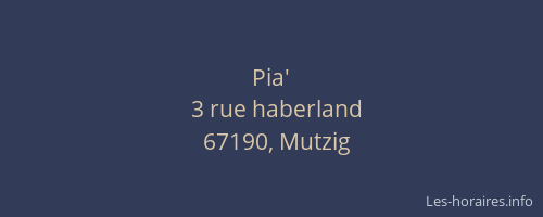 Pia'