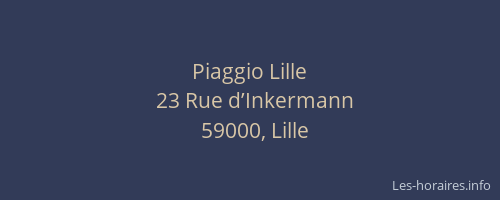 Piaggio Lille