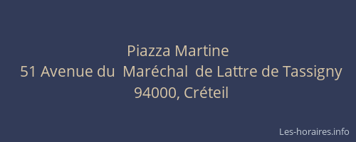 Piazza Martine