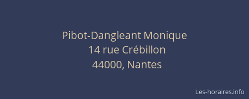 Pibot-Dangleant Monique