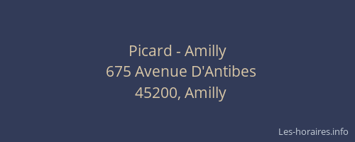 Picard - Amilly