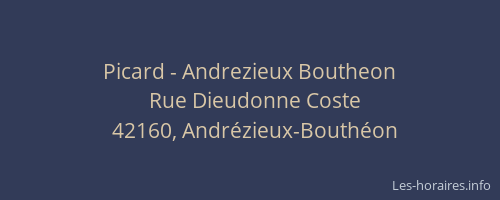 Picard - Andrezieux Boutheon