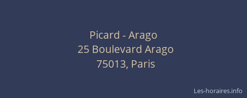 Picard - Arago