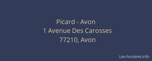 Picard - Avon