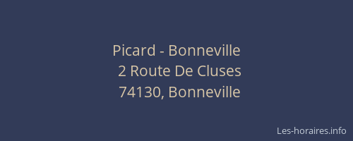 Picard - Bonneville