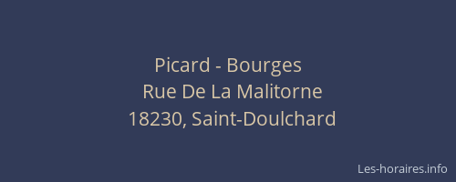 Picard - Bourges
