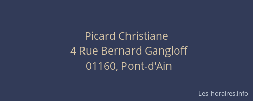 Picard Christiane