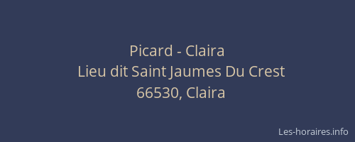 Picard - Claira