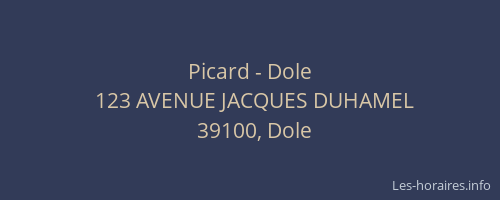 Picard - Dole