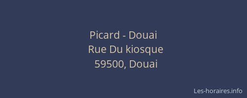 Picard - Douai