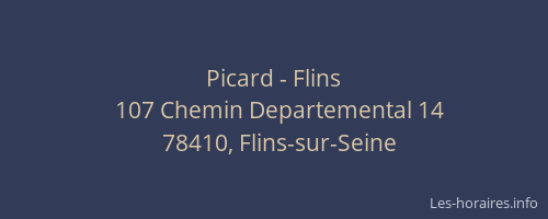 Picard - Flins