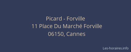 Picard - Forville