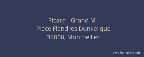 Picard - Grand M