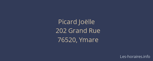 Picard Joëlle