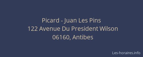 Picard - Juan Les Pins