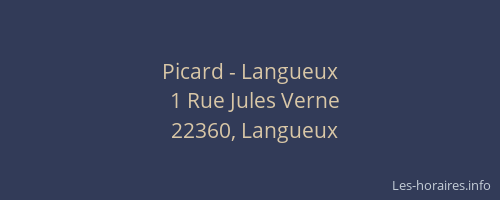 Picard - Langueux