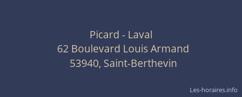 Picard - Laval