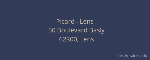 Picard - Lens