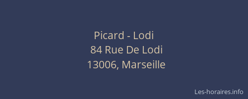 Picard - Lodi