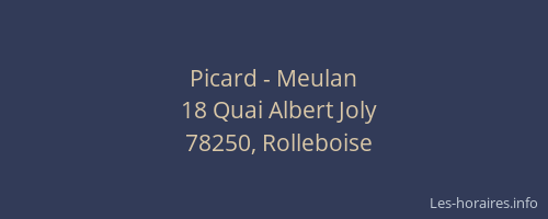 Picard - Meulan