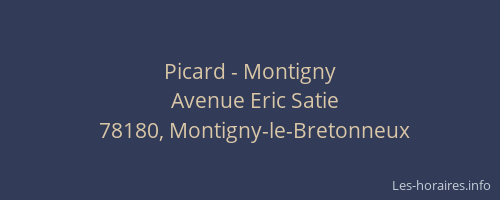 Picard - Montigny