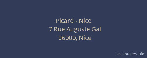 Picard - Nice