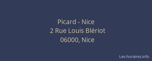 Picard - Nice