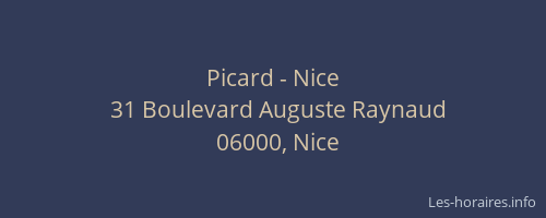 Picard - Nice