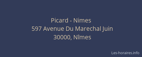 Picard - Nimes