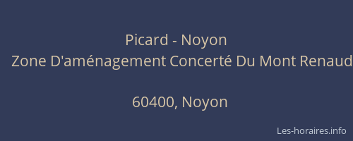 Picard - Noyon