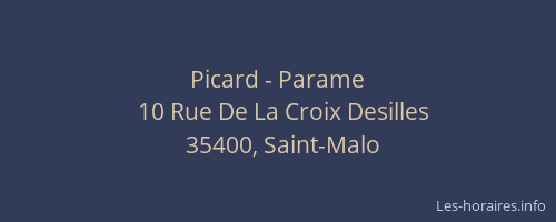 Picard - Parame