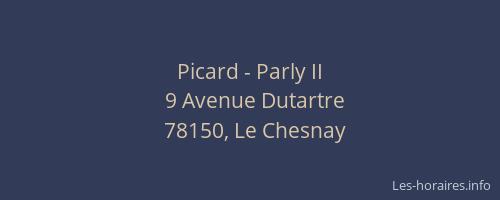 Picard - Parly II