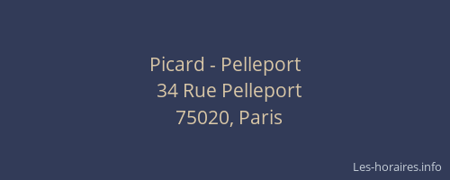 Picard - Pelleport