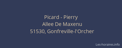 Picard - Pierry