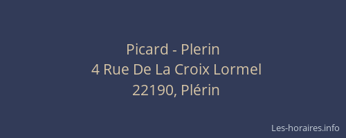 Picard - Plerin