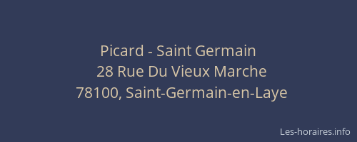 Picard - Saint Germain