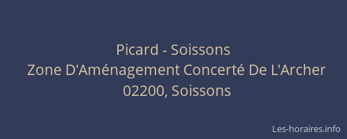 Picard - Soissons
