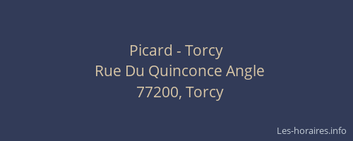 Picard - Torcy