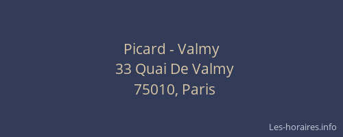 Picard - Valmy