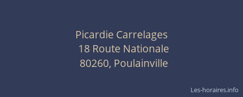 Picardie Carrelages