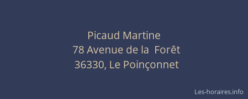 Picaud Martine