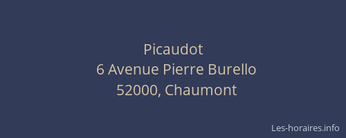 Picaudot