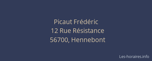 Picaut Fr&eacute;d&eacute;ric