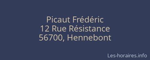 Picaut Frédéric