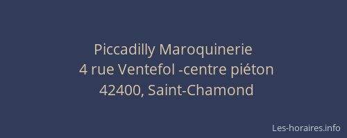 Piccadilly Maroquinerie