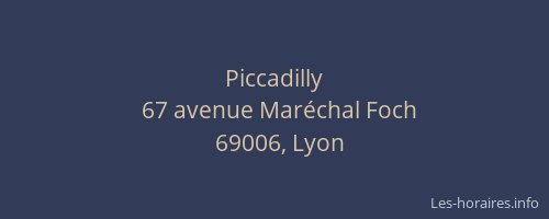 Piccadilly